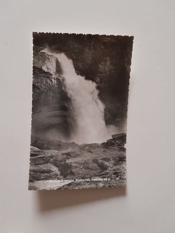 AK Unterer Krimmler Wasserfall.