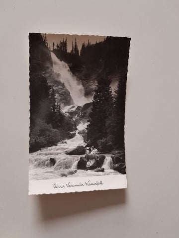 AK Oberer Krimmler Wasserfall.