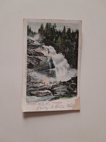 AK Krimml. Wasserfall.