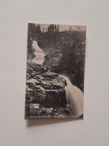 AK Der untere Krimmler Wasserfall.