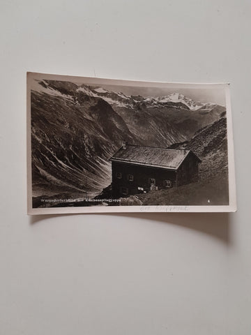 AK Warnsdorferhütte mit Reichenspitzgruppe.