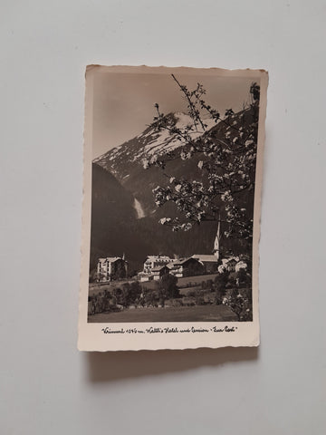 AK Krimml. Waltl's Hotel und Pension Zur Post.