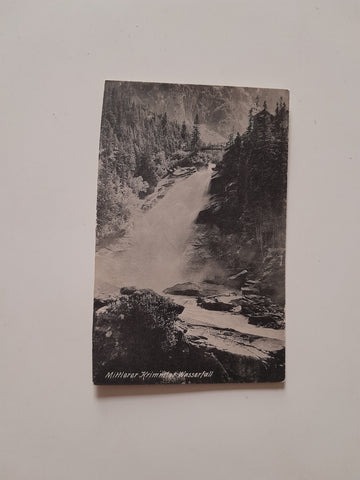 AK Mittlerer Krimmler Wasserfall.