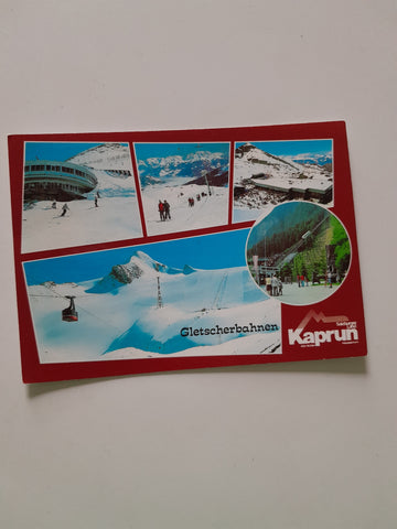 AK Kaprun. Gletscherbahnen.