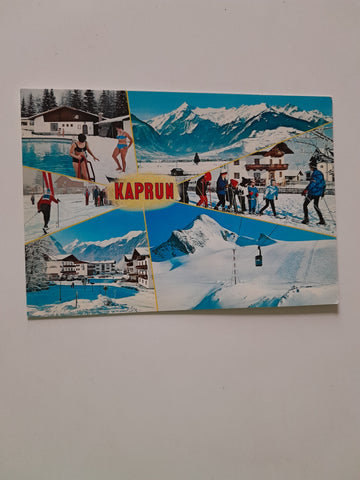 AK Wintersportplatz Kaprun.