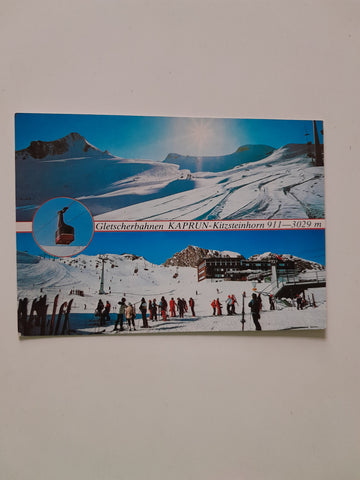 AK Gletscherbahnen Kaprun Kitzsteinhorn.