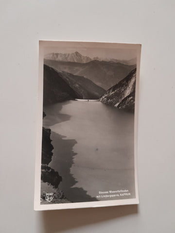 AK Kaprun. Stausee Wasserfallboden mit Limbergsperre.