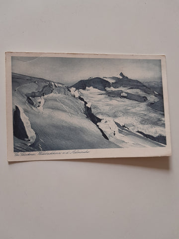 AK Großglockner. Wiesbachhorn v.d. Adlersruhe.
