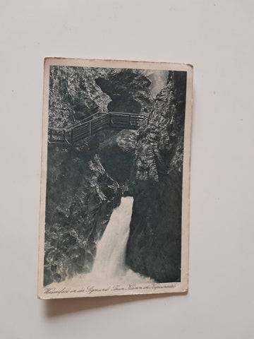 AK Wasserfall in der Sigmund Thun Klamm im Kaprunertal.