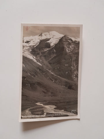 AK Wasserfallboden gegen das Wiesbachhorn Kaprunertal.