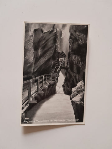 AK Siegmund Thunklamm im Kaprunertal.