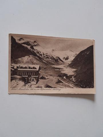 AK Hotel Mooserboden im Kaprunertal.