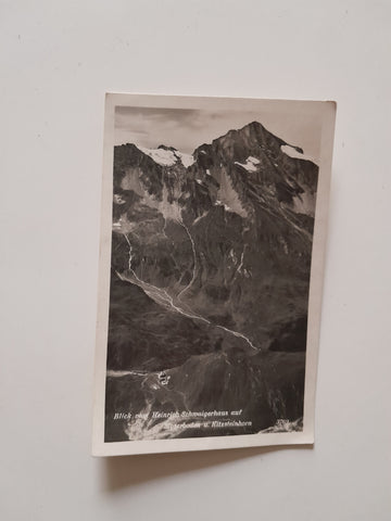 AK Blick vom Heinrich Schwaigerhaus auf Mooserboden u. Kitzsteinhorn.
