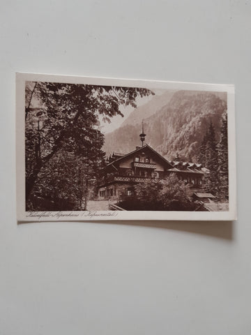 AK Kesselfall Alpenhaus Kaprunertal. (1924)