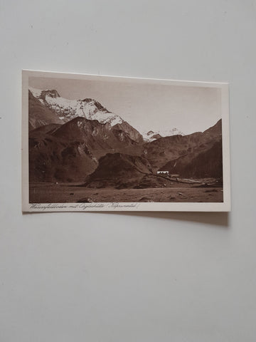 AK Wasserfallboden mit Orglerhütte. (1924)