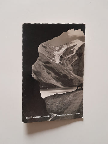 AK Stausee Wasserfallboden mit Gr. Wiesbachhorn. (1958)