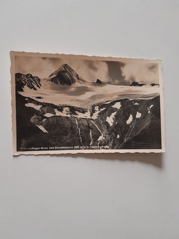 AK Schmiedinger-Kees und Kitzsteinhorn v.d. Krefelderhütte.