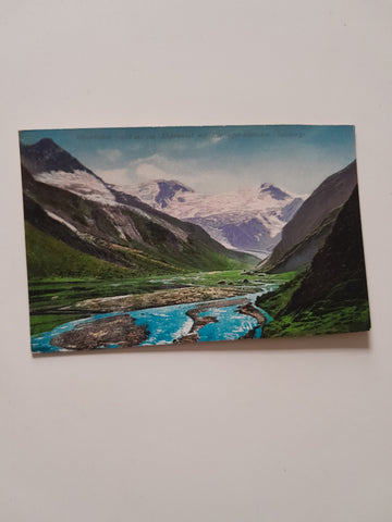 AK Mooserboden Kapruntal mit Karlinger Gletscher.