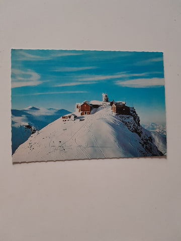 AK Hoher Sonnblick. Zittelhaus mit dem Sonnblick-Observatorium.