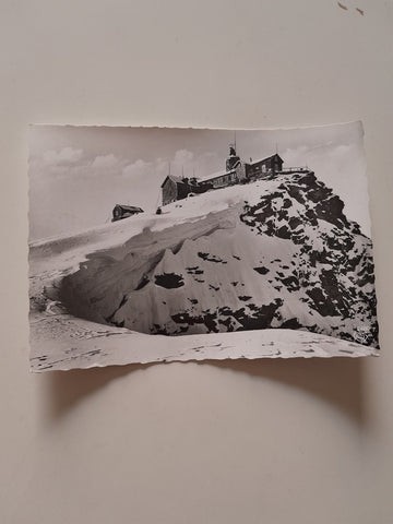 AK Sonnblick. Zittelhaus mit Observatorium.