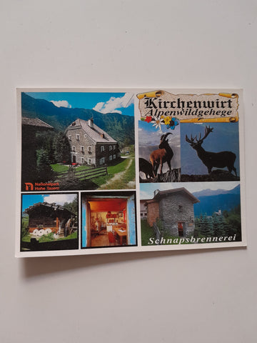 AK Rauris/Bucheben. Gasthof Kirchenwirt Fam. Winkler.