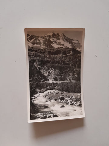 AK Tauernhof Kolm Saigurn m. Hohen Sonnblick. (1953)