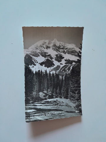 AK Hüttwinkeltal bei Rauris geg. Sonnblick. (1959)