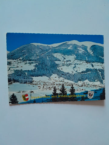 AK Neukirchen mit Wildkogelbahnen.
