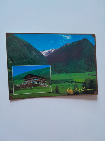 AK Neukirchen am Großvenediger. Gasthof Buasen (Fragment)