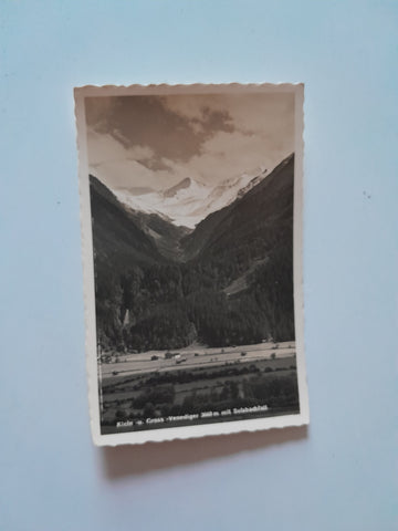 AK Klein- u. Gross - Venediger mit Sulzbachfall. (1939)