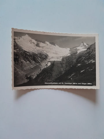 AK Obersulzbachkees mit Gr. Venediger und Geiger. (1932)