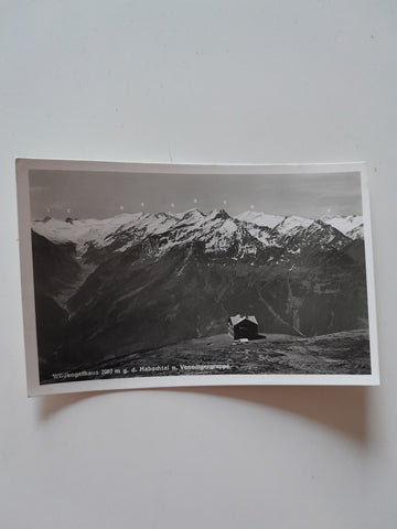 AK Wildkogelhaus g.d. Habachtal u. Vendigergruppe. (1939)