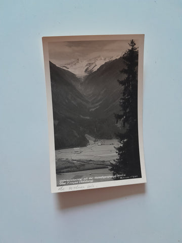 AK Untersulzbachtal mit der Venedigergruppe.