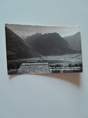 AK Blick vom Gasthof Buasen bei Neukirchen auf Untersulzbachtal  und Großvenediger.