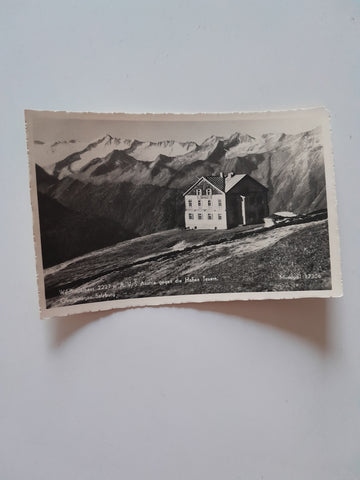 AK Wildkogelhaus gegen die Hohen Tauern.