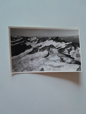 AK Blick vom Gipfel des Großvenedigers gegen Rötspitze Simonyspitzen Gr. Geiger u. Dreiherrenspitze.