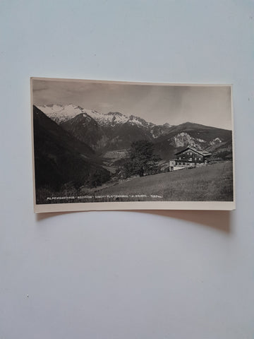 AK Alpengasthaus Rechtegg gegen PLattenkogel u. Krimml.