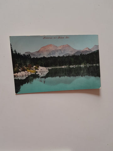 AK Hintersee mit Hohem Göll.