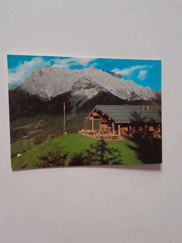 AK Jausenstation Hochmaisalm an der Schischaukel Hinterthal - Dienten - Mühlbach.