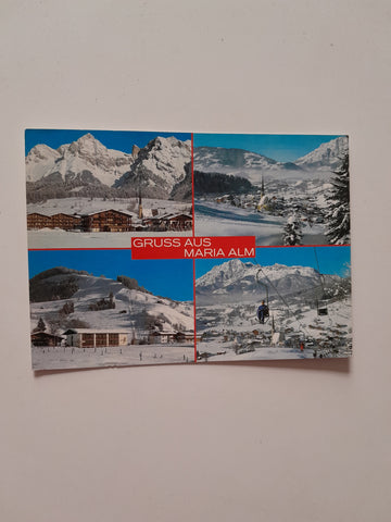 AK Gruss aus Maria Alm.