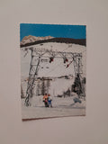 AK Skiparadies Hintermoos. Mit Hotel Hintermoos und Bundessportschule, Handler Lift.