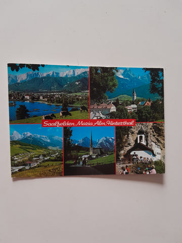 AK Saalfelden, Maria Alm, Hinterthal.