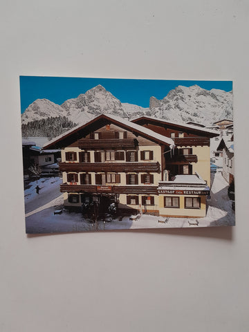 AK Maria Alm. Gasthaus Moserwirt Bes.: W. u. M. Niedereiter.