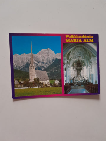 AK Wallfahrtskirche Maria Alm.