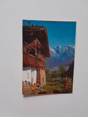AK Bauernhof bei Maria Alm.