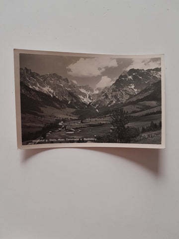 AK Hintertal. Torscharte u. Hochkönig.