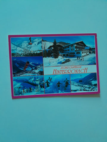 AK Saalbach-Hinterglemm. Jugendgästehaus Hinterronach. Bes. J. u. S. Hutter. Ronachweg 46.