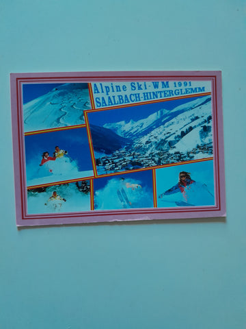 AK Alpine Ski-WM 1991 Saalbach - Hinterglemm.