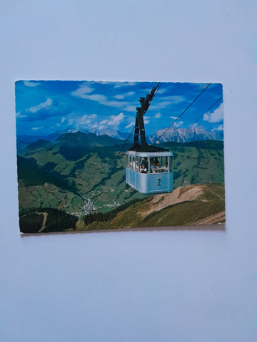 AK Saalbach. Schattberg-Seilbahn.
