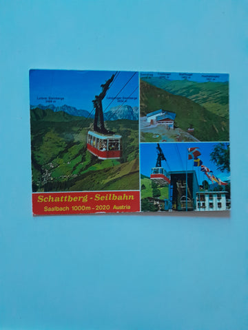 AK Schattberg Seilbahn. Saalbach.